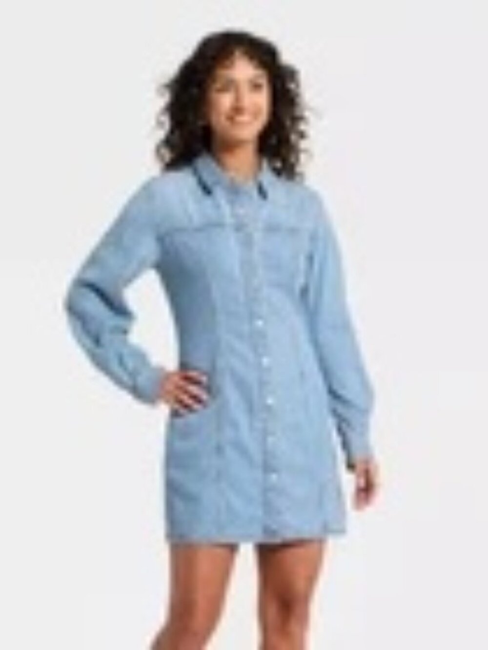 NWT: b. young Bykacila Denim Dress
